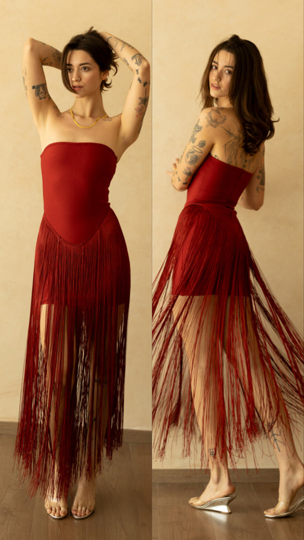 Mia Dress rojo
