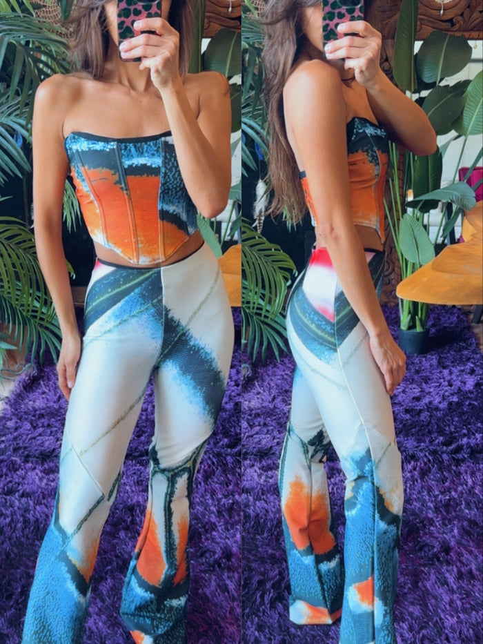 Set pantalón y corset