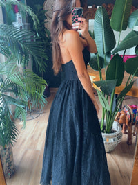Vestido ampon encaje